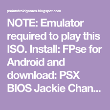 Note Emulator Required To Play This Iso Install Fpse For Android And Download Psx Bios Jackie Chan Stunt Tekken 3 Crash Bandicoot Ps4 Crash Team Racing