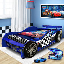 Zoom off into dreams with the speedy racer car bed. Kids Car Bed Elegant Racing Bed Blue Oli Ola Oliandola