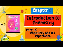 9th class bise lahore board chemistry books. Introduction To Chemistry Sindh Textbook Chem Chapter 1 Chemistry Chapter 1 Class 9 And Class 10 Youtube
