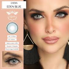 LYDIA lenses Color : EDEN BLUE Diameter : 14.2 mm Base Curve : 8.6  Duration: 6 months ❤️Like this color- link in Bio🛍 Tag us or use  #lydialenses to be featured 😉