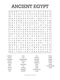 Word search games are so much fun and an entertaining way to pass time. Ancient Egypt Word Search