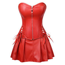Shop at saks off 5th today. Robe Corset Bustier Vintage Gothique Rouge En Nylon Super X Studio