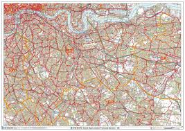 Discover sights, restaurants, entertainment and hotels. South East London Se Postcode Wall Map