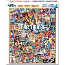 Episode v the empire strikes back and star wars: White Mountain Puzzles The Eighties 1000 Piece Jigsaw Puzzle Walmart Com Walmart Com