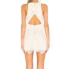 superdown white lace dress