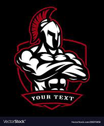 Badge Of Spartan Warrior Design For Fitness Centres Fight Clubs Download A Free Preview Or High Quality Adobe Illu Warrior Logo Spartan Warrior Spartan Logo