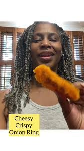 Cheesy Crispy Onion Ring #ketchyketo #lowcarbrecipes #ketorecipes #oni...