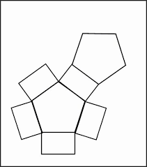 If faces are all regular, the pentagonal prism is a semiregular polyhedron, and the third in an infinite. What Is The Net Of A Pentagonal Prism Quora Ffvaa Prism 3d Geometric Shapes Printable Shapes
