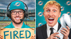 I Became the NEW Miami Dolphins Head Coach! - YouTube