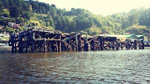 Muelle Viejo Caleta Queule Viejitos Muelle