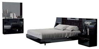 Chest of drawers is sold separately and can be viewed at the link below. Marbella 5 Piece Bedroom Set Black Contemporary Bedroom Furniture Sets By Bedtimenyc Houzz