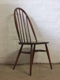 Mid 20th Century Set Of Four Ercol Quaker Fruit Wood Beech Elm Dining Chairs Photo 2 Dining Chairs Ercol Chair