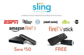 And installing apps on firestick is very. Free Amazon Fire Tv Stick Or 50 Off Fire Tv With 3 Months Sling Tv Subscription Jungle Deals Blog
