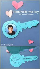 Preview and send the animated mother's day card to mom through email, text message or mail. Mothers Day Card Key Printable Mom Holds My Heart Craftionary