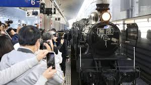 Mugen train (2020) stream deutsch hd tanjirō kamado, joined with inosuke hashibira, a boy raised by boars who wears a boar's head, and zenitsu agatsuma, a scared boy who reveals his true power when he sleeps, boards the infinity train on a new mission with the fire hashira, kyōjurō rengoku, to defeat a demon who has been tormenting the people and. Kyushu Station Operates Steam Locomotive Train From Anime Kimetsu No Yaiba Mugen Train