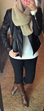 Katie S Closet Leather Jacket Outfits Jacket Outfits Fashion