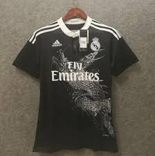 Shirts, jerseys and other training apparel and gear in our real madrid shop is made to meet pro standards. Retro Real Madrid Away Black Dragon Soccer Jerseys 2015 16 Real Madrid Benz7 Best Discount Soccer Jerseys Cheap Kit Store