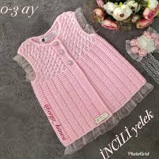 Instagram Da Nursel Akova Merhabalar Ay Cok Sevimli Oldu Bu Yelek Bazi Arkadaslarin Niye 0 2 Yas Calistigini Simdi Baby Knitting Patterns Bebek Yelek Yelek