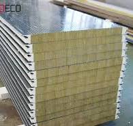 50 75 100 150 200mm Rockwool Sandwich Panel At Best Price ...