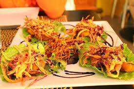 These tacos de tinga are made with shredded chicken, tomatoes, onions, garlic, chipotle peppers in adobo sauce, served in warm corn tortillas and topped with chopped onions, fresh cilantro and avocado cubes. Best Fish Tacos Ever Review Of La Madre San Juan Puerto Rico Tripadvisor