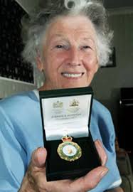 Medal means so much to Pat the land girl...