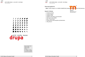 We did not find results for: Personal Guide For Search Criteria Print Media Messe One World One Drupa Print Media Messe One World One Drupa Pdf Free Download