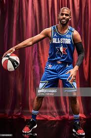 Chris Paul Of Team Lebron Poses For A Portrait During The Nba Chris Paul Chris Paul Jersey Oklahoma City Thunder