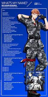 The group consists of the formal naval officer rio mason busujima, policeman jyuto iruma, and their leader, the yakuza boss samatoki aohitsugi. Hypmic En On Twitter And That Was What S My Name The Last Song On Bayside M T C If You Haven T Had The Chance To Pick Up The Album Yet You Can Listen To