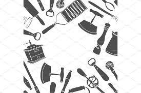 kitchen utensils set. kitchen utensil
