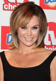 Amanda isn't vegan, but she doesn't eat meat and credits looking and feeling great to her vegetarian diet. Amanda Holden Ombre Hair Color For A Shag Style With Layers