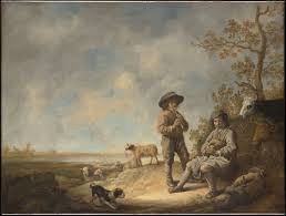 He is known mainly for paintings of biblical and genre scenes that use melodramatic light and shade in the manner of the young rembrandt. Aelbert Cuyp Piping Shepherds The Metropolitan Museum Of Art