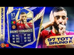Фернандеш бруну / fernandes bruno. 97 Team Of The Year Bruno Fernandes Review Fifa 21 Ultimate Team Youtube