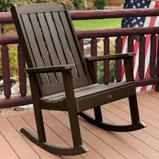 Proudly made in the usa. Highwood Usa Lehigh Rocking Chair In Black Nebraska Furniture Mart