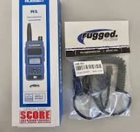 New Rugged Radio R1 Digital Walkie Talkie And Mic