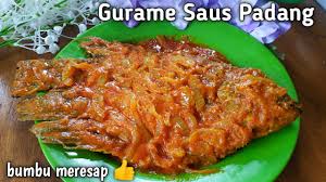 Menu ikan gurame saus padang dapat disajikan sebagai menu makan siang yang mengundang selera. Resep Gurame Saus Padang Bumbunya Meresap Youtube