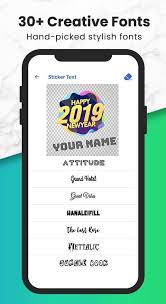 Fancy Text Sticker Maker Wastickerapps For Android Apk Download