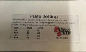 Motorcycle Nitrous Jetting Chart Disrespect1st Com