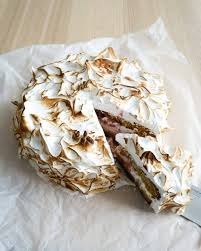 Le Gateau Rhubarbe Et Meringue De Nigella Lawson Recepten