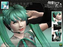Screaming Mustard S Project Diva Af Set Sims 4 Challenges Sims 4 Anime Sims