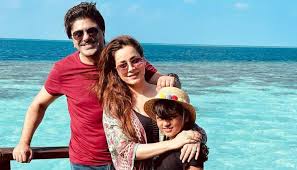 Neelam was red with embarrassment. Neelam Kothari Soni Spends Time With Husband Samir Soni At The Maldives See