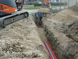 Realisation Des Raccordement Pose Des Tuyaux Et Gaines Edf Ptt Batir Ensemble