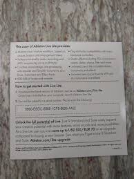 The unlock key is a.txt file that you must . Ableton Live Lite 9 Code R Ableton