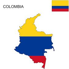 Black And White Flag Blue Stripe Meaning Colombia Flag Map Colombia Flag Flag Map