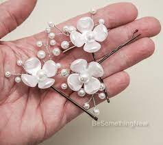 Alibaba.com offers 7,300 hair flower pins products. Pearl Flower Hair Pins Beaded Hair Accessories Be Something New