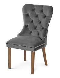 Scaun Tapitat Design De Lux Madam Grey Ave Home Furniture Dining Chairs Furniture