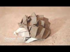 Origami Hedgehog By Javier Dominguez Perez Youtube Origami Hedgehog Origami Cute Origami