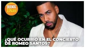 ¿Qué ocurrió en el concierto de Romeo Santos?
