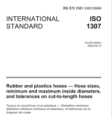 iso 1307 pdf tolerance hose size standard knowledge