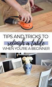 A Step By Step Guide To Refinish A Kitchen Table Love Love Love Refinishing Furniture Diy Diy Kitchen Table Refinishing Kitchen Tables