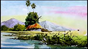 Nature Scenery Watercolor Painting For Beginner Youtube ✓ free for commercial use ✓ high quality images. nature scenery watercolor painting for beginner